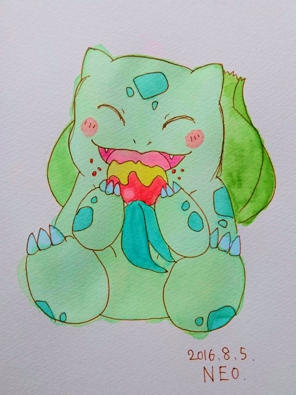 ポケモン絵色々その１。