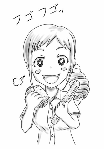 初描き大原みちる