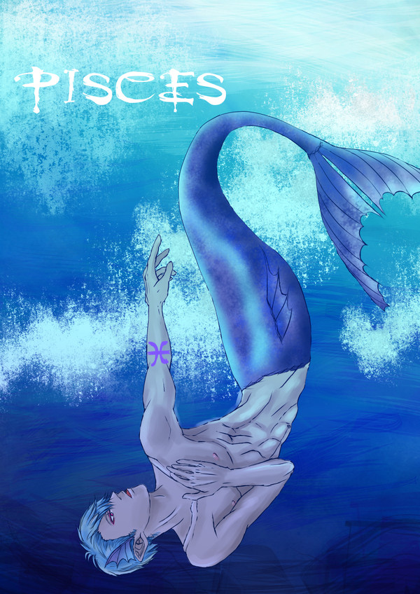 星座擬人化『魚座』