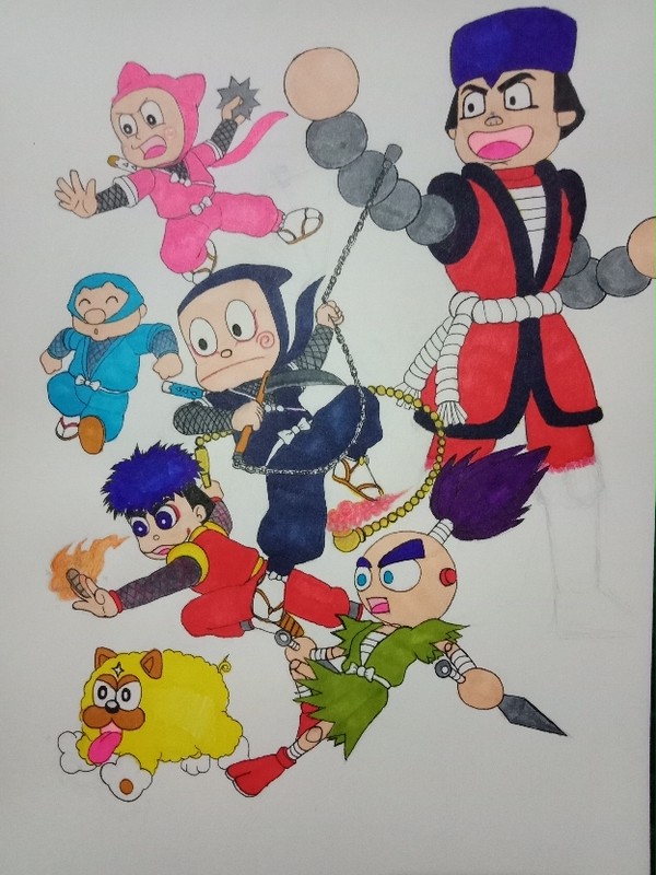hattori and goemon.