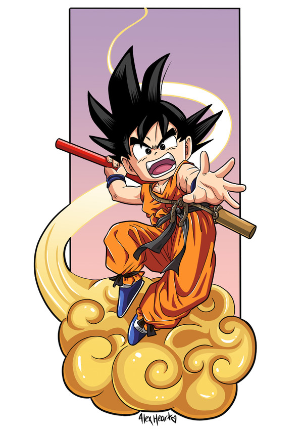 Kid Goku Nimbus