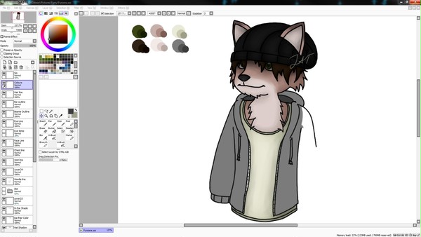 Fursona WIP