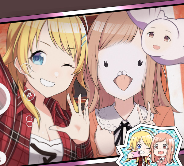 SNOWで遊ぶアイドル