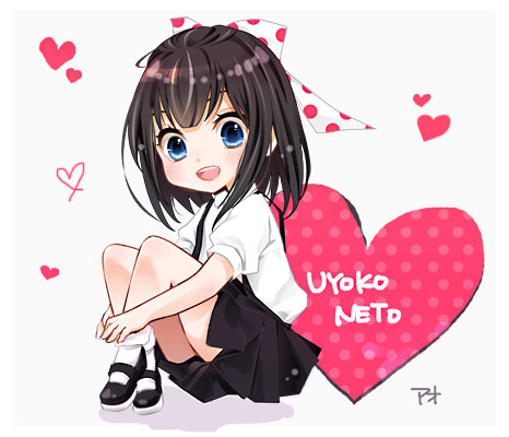 ウヨ子ちゃん似顔絵