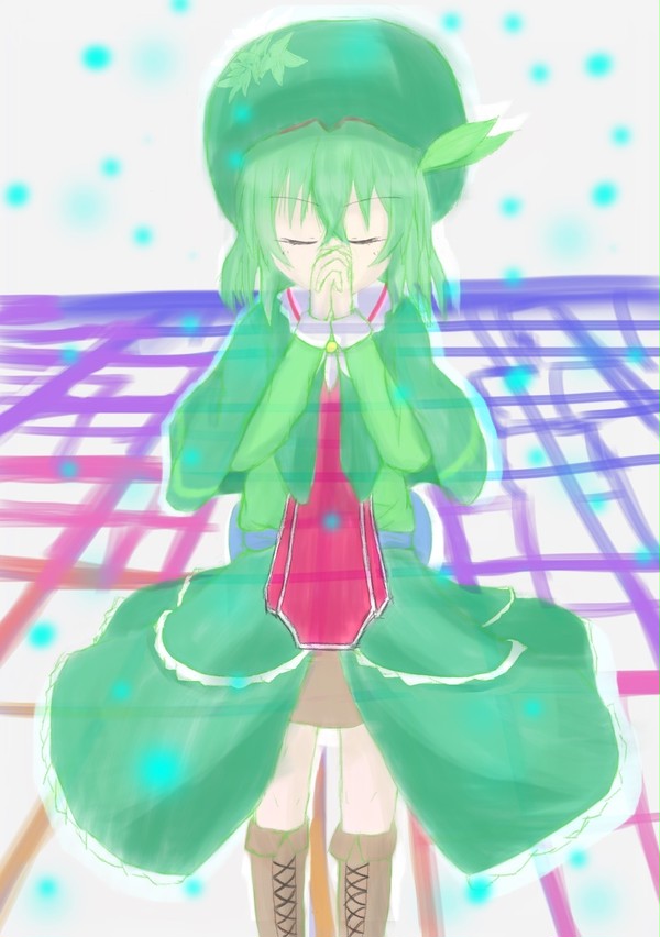 背負った葉っぱが落ちる時
