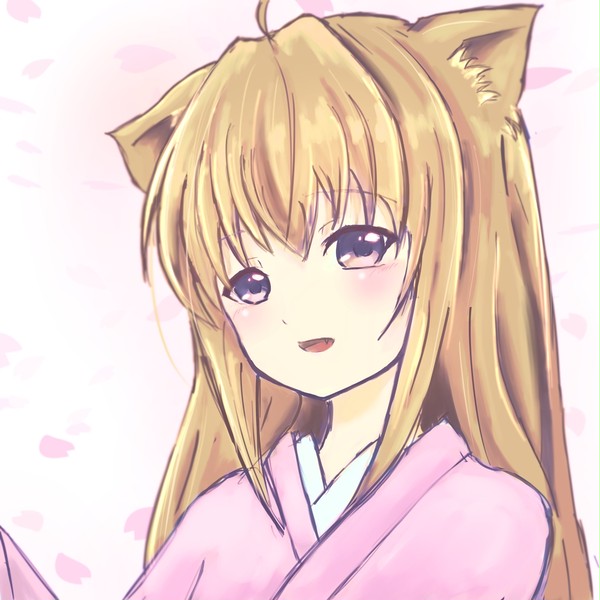 少し憂い顔の柚