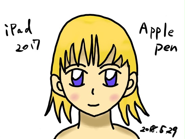 iPad+Apple Pen初描き