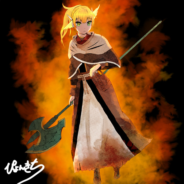 ダークソウル　自キャラ絵