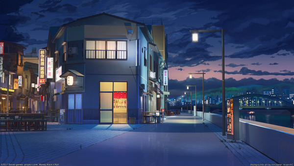 海岸通り夜 - 1/1