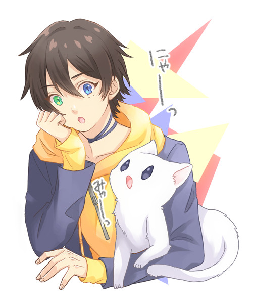 にゃ～(=‘ｘ‘=)