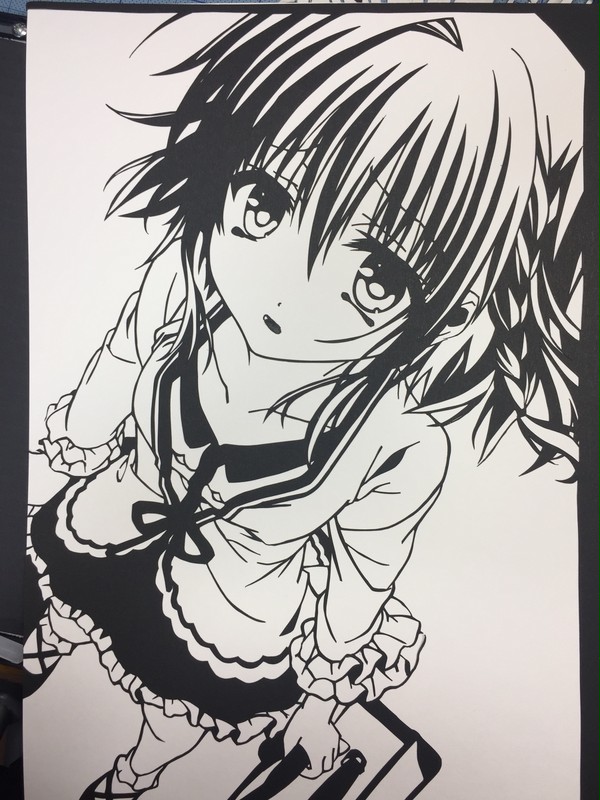 飛鳥湊くん【切り絵】