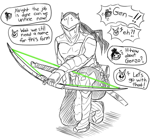 Sentai Genji + Cyberninja Hanzo