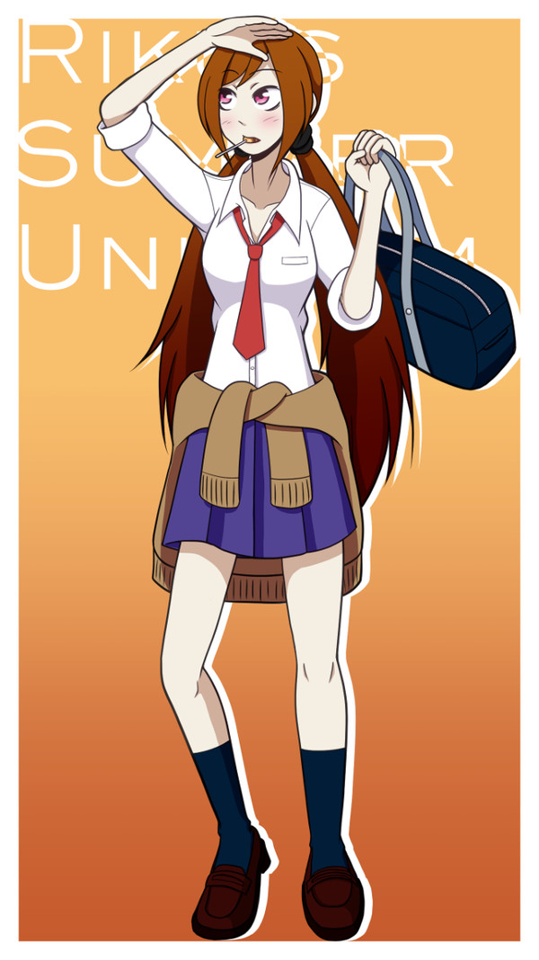 夏服ですよ、莉久さん