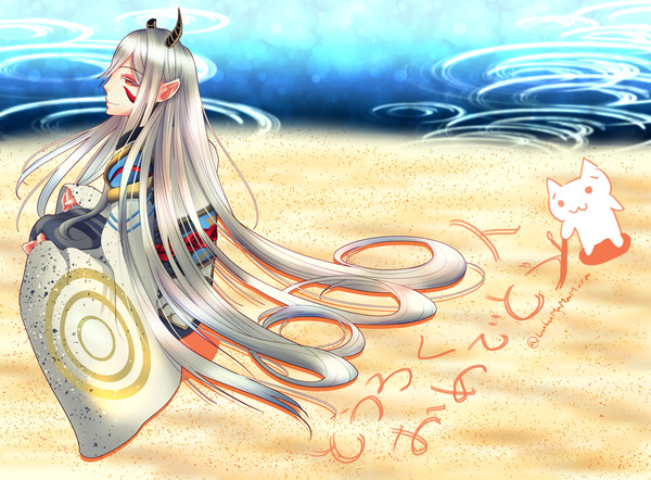 祝１万人登録ファン絵（海夜叉神）