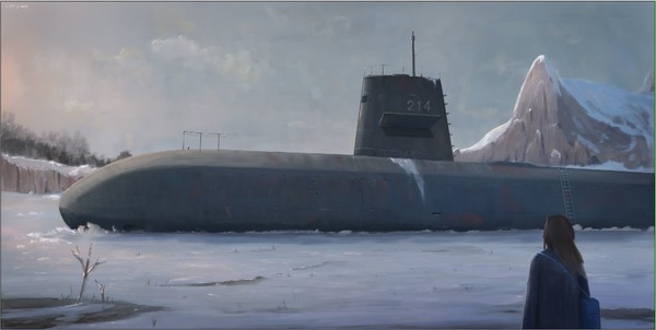 잠수함 컨셉아트(Submarine concept art)