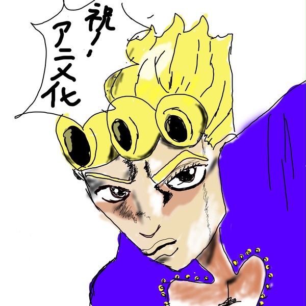 5部アニメ化記念ジョルノ