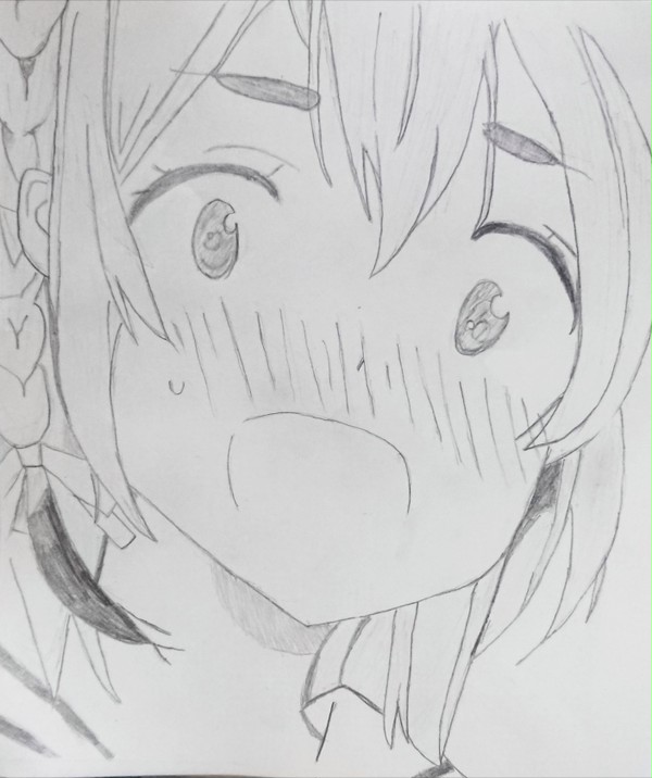 自分のの好きなキャラを模写しました