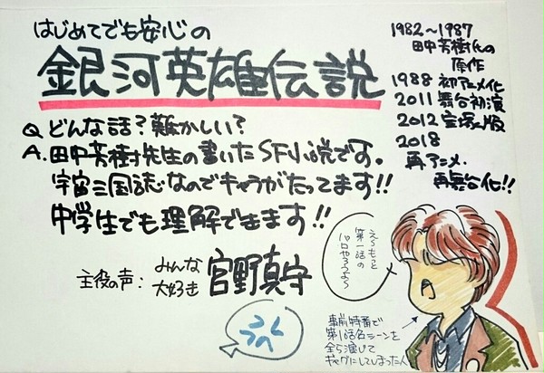 舞台ファン向け銀英伝プレゼン