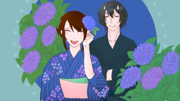 紫陽花