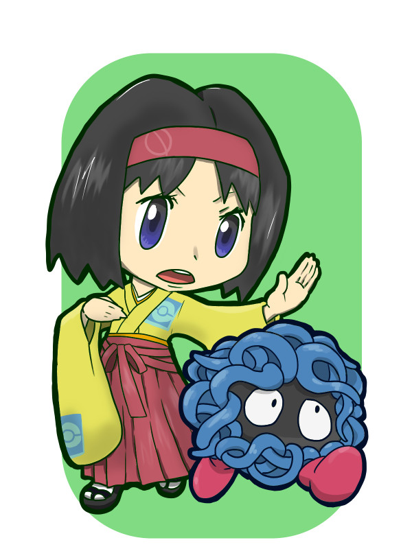 【着物】エリカとモンジャラ