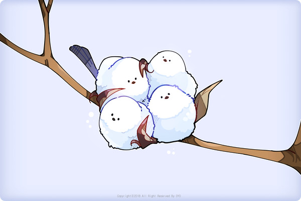 오목눈이 / エナガ
