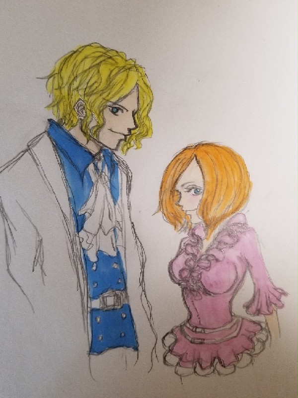 ONE PIECE 革命軍 サボとコアラ
