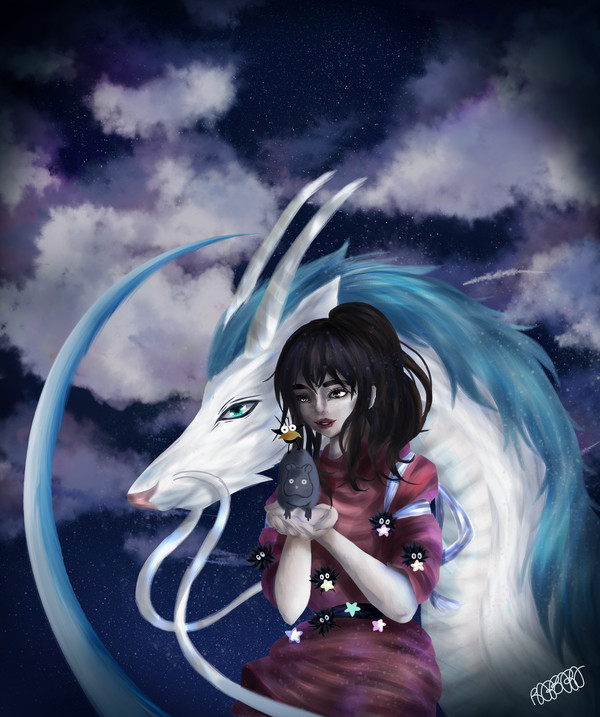 Spirited Away Fanart // 千と千尋の神隠し