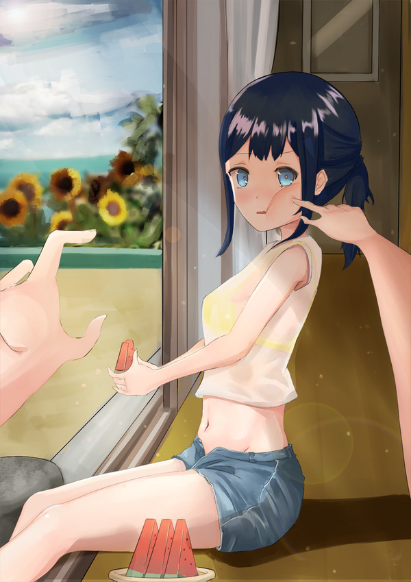 (修正)頬っぺを遊んてないでください