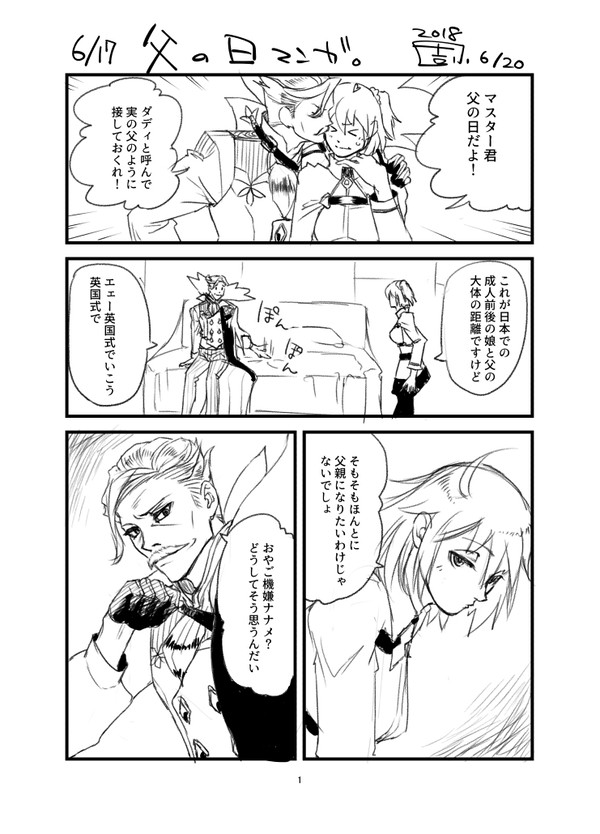 ついろぐ6月分（新茶ぐだ♀）