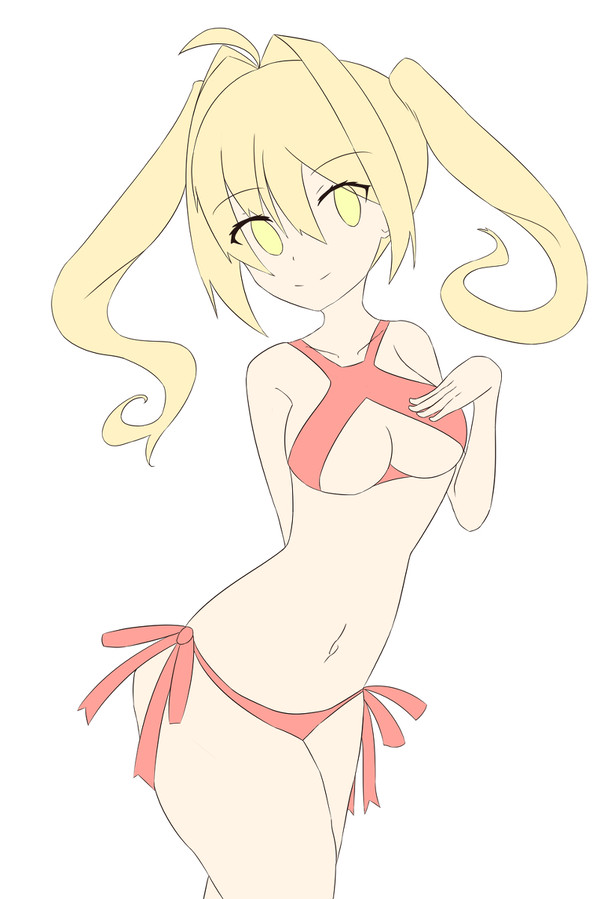 水着ネロ下塗り