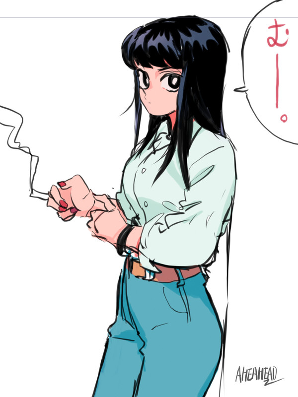 黒髪の女の子