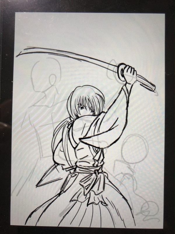 るろうに剣心 模写