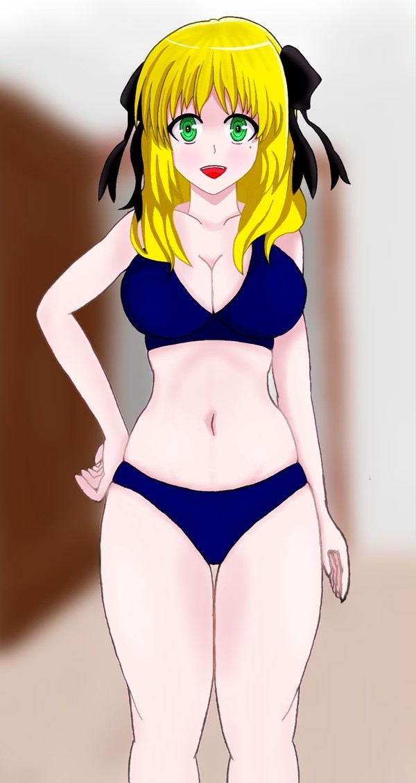 エステルちゃんで水着