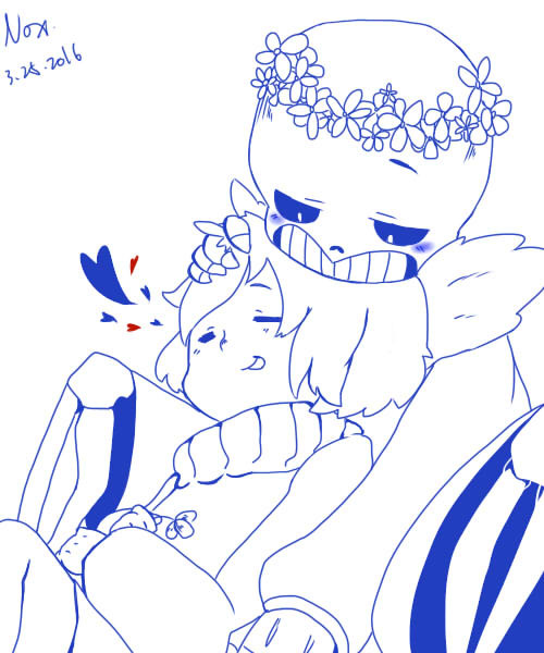 Sans and Frisk