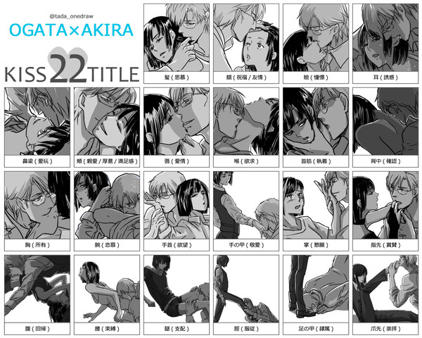 オガ→アキでKISS22TITLE