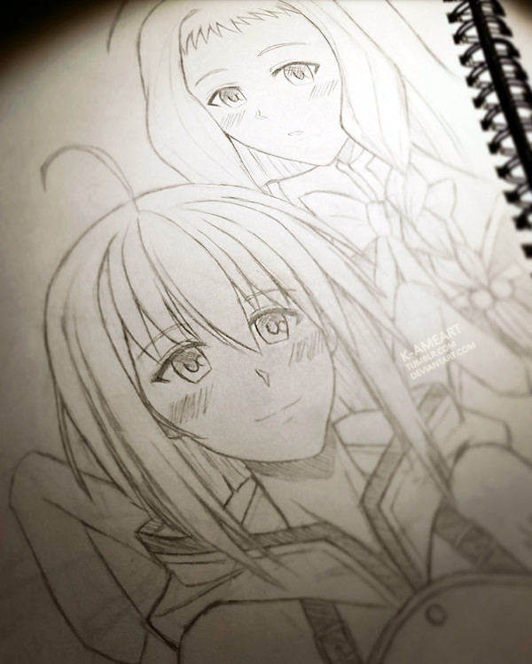 宮崎 のどか と 綾瀬 夕映 [Nodoka & Yue]