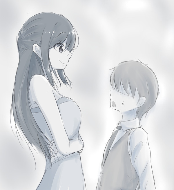 見下ろされる絵