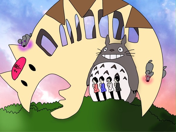 トトロとKANA-BOON
