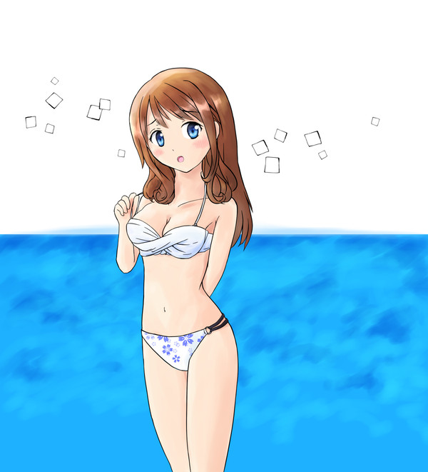 水着のお姉さん