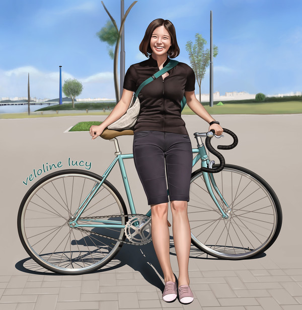 벨로라인 루시 자전거그림 (自転車)
