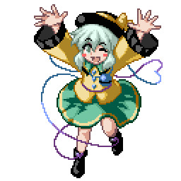 ドットで古明地 こいし５