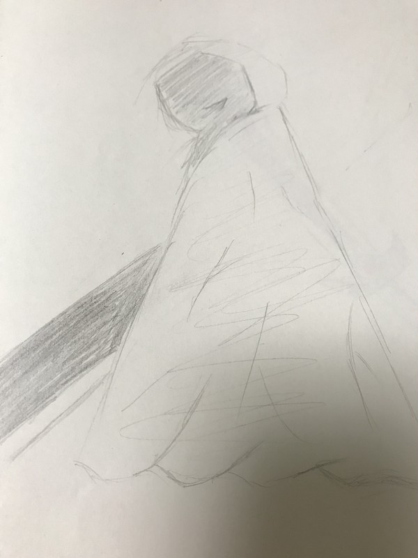 化け物（落書き）