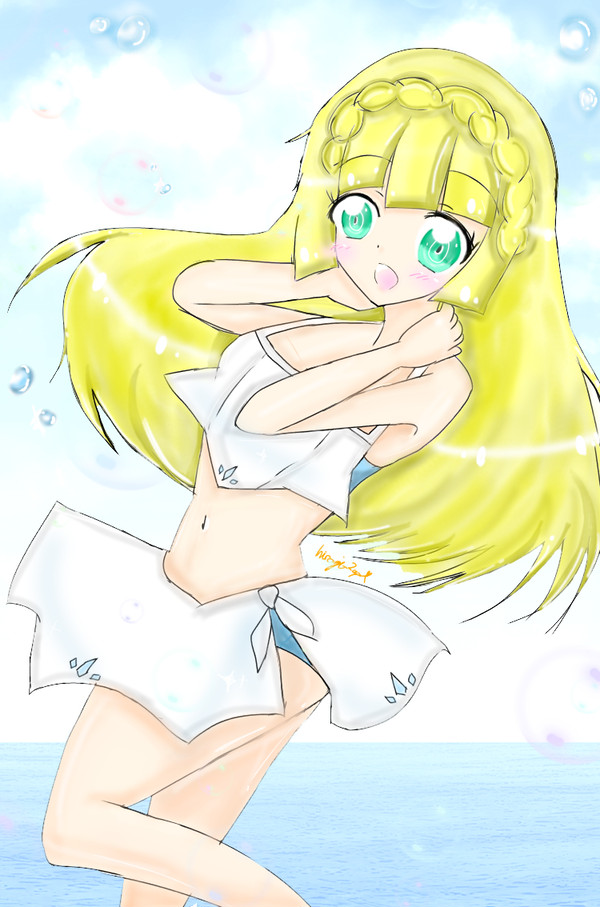 水着リーリエ