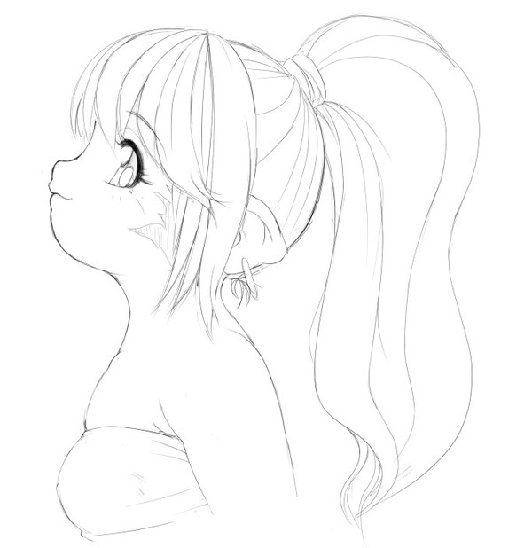 Twitterにアップした練習絵