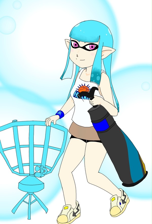 息抜きキャンシェルイカガール
