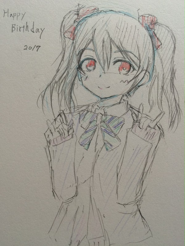 矢澤にこ生誕イラスト_2017
