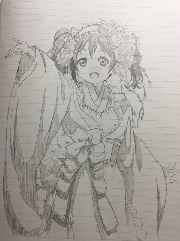 にこちゃん 模写