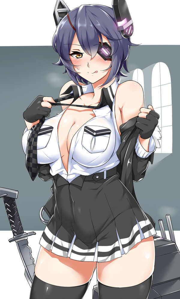 改二になった天龍は戦闘後の昂ぶりが抑えられない