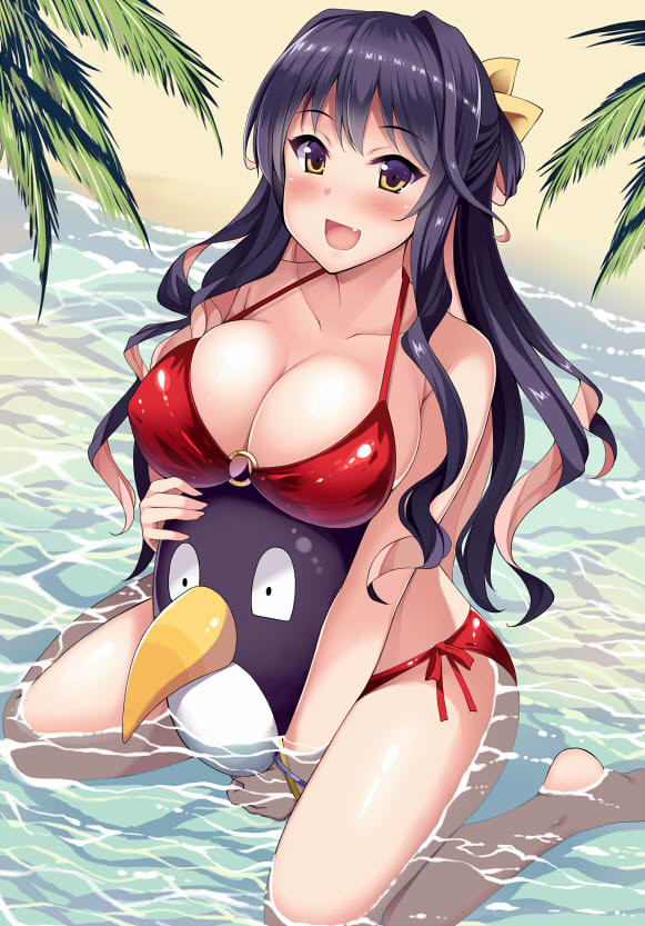 水着長波