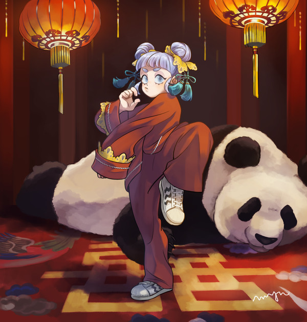 オリジナル　チャイナ娘